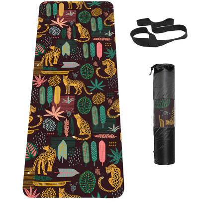 Non-Slip TPE Yoga & Exercise Mat with Strap