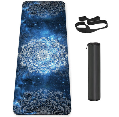 Non-Slip TPE Yoga & Exercise Mat with Strap