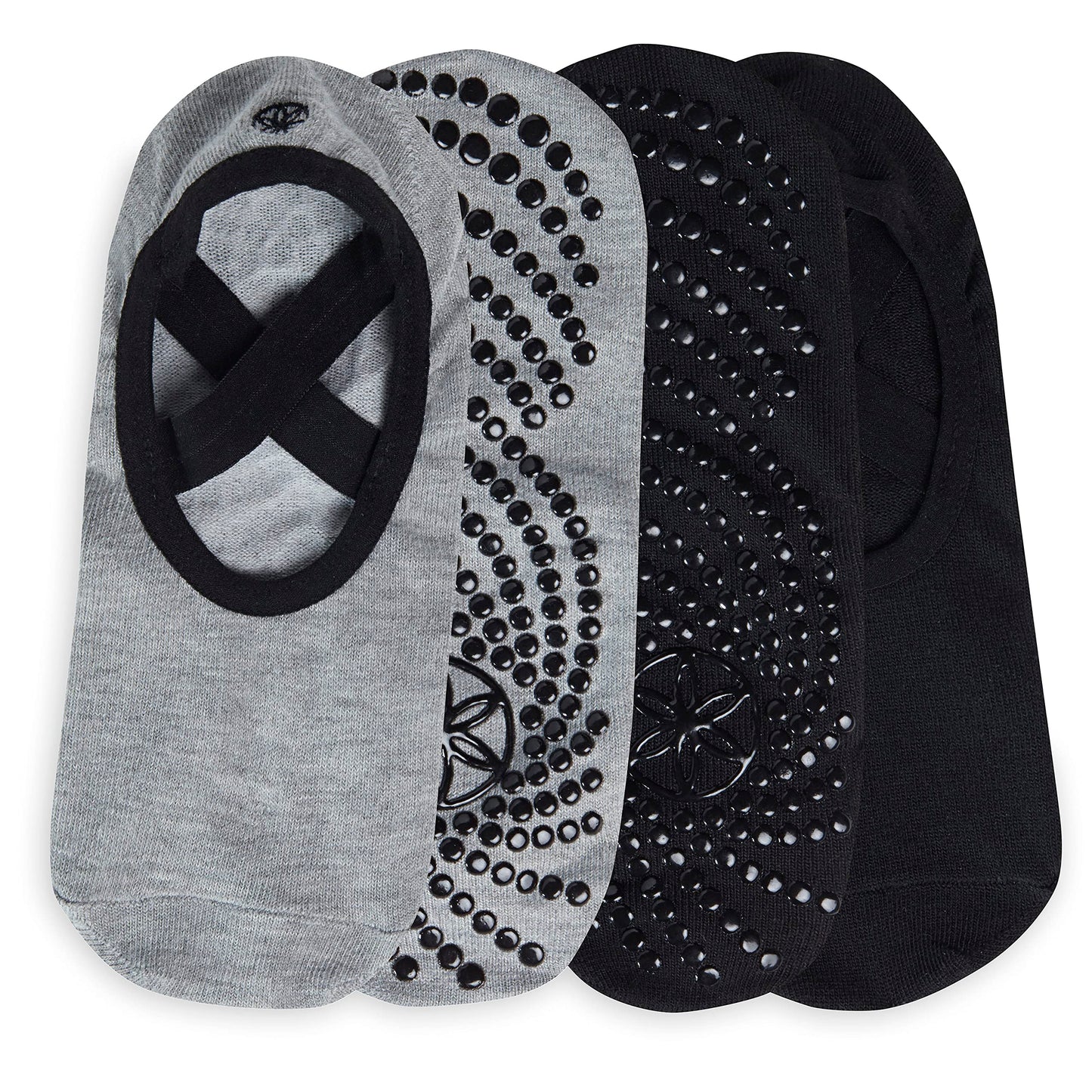 Gaiam Grippy Studio Yoga Socks for Better Grip