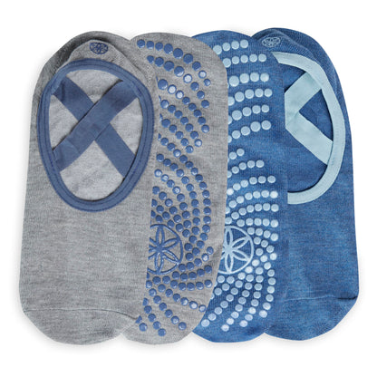 Gaiam Grippy Studio Yoga Socks for Better Grip