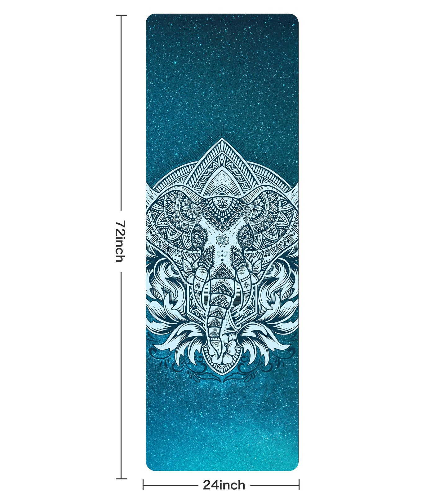 Non-Slip TPE Yoga & Exercise Mat with Strap