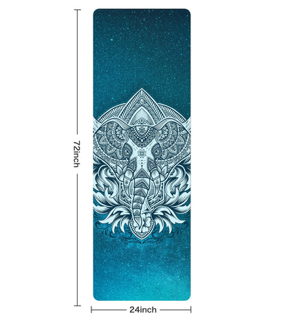 Non-Slip TPE Yoga & Exercise Mat with Strap